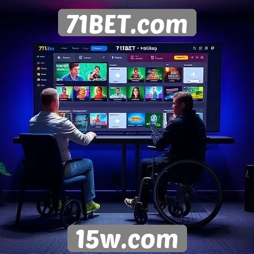 Acessibilidade e interface do usuário no 71BET.com